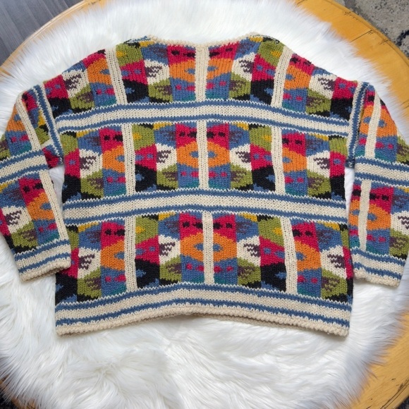 Vintage Express Tricot Hand Knitted Sweater - Picture 2 of 6